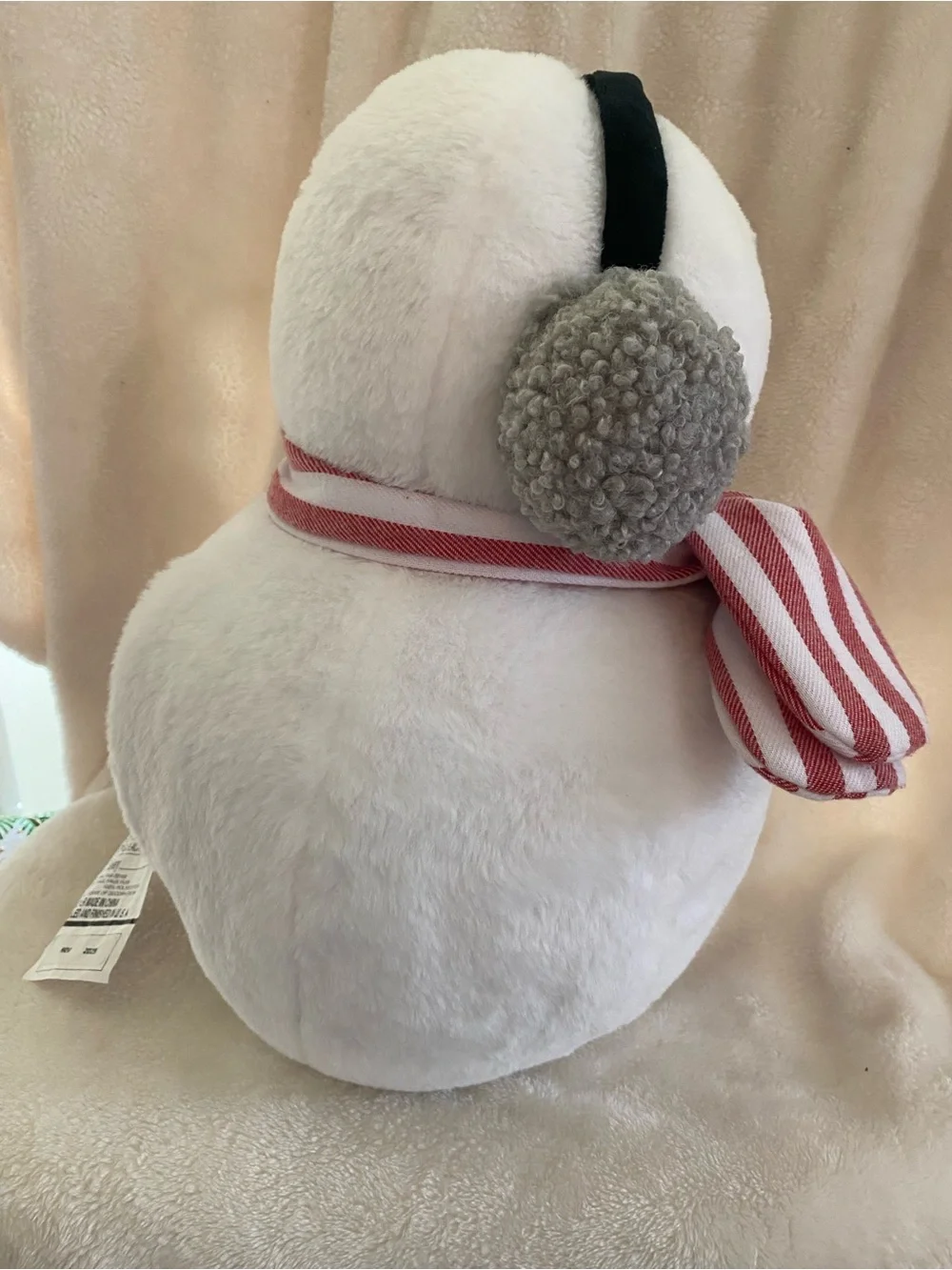 Adorable Plush Snowman Pillow from Costco